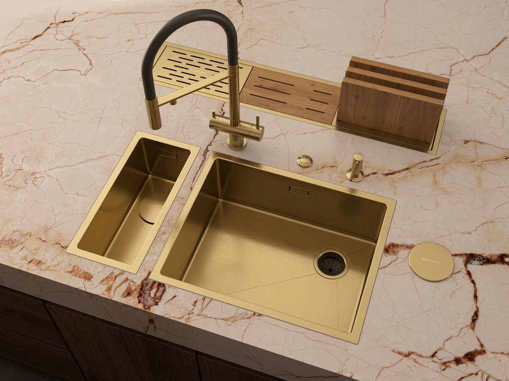 Кухонная мойка Taki 54-U/IF Side SF IN OMOIKIRI 4997034 - Вид №1