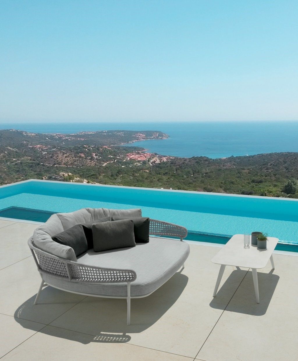 Ткань сад кровать Talenti Moon Alu ARCH-00109892 - Вид №1