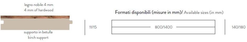 DELBASSO Parquet 2-х слойный дубовый паркет Classica sun-id-1472383 - Вид №5