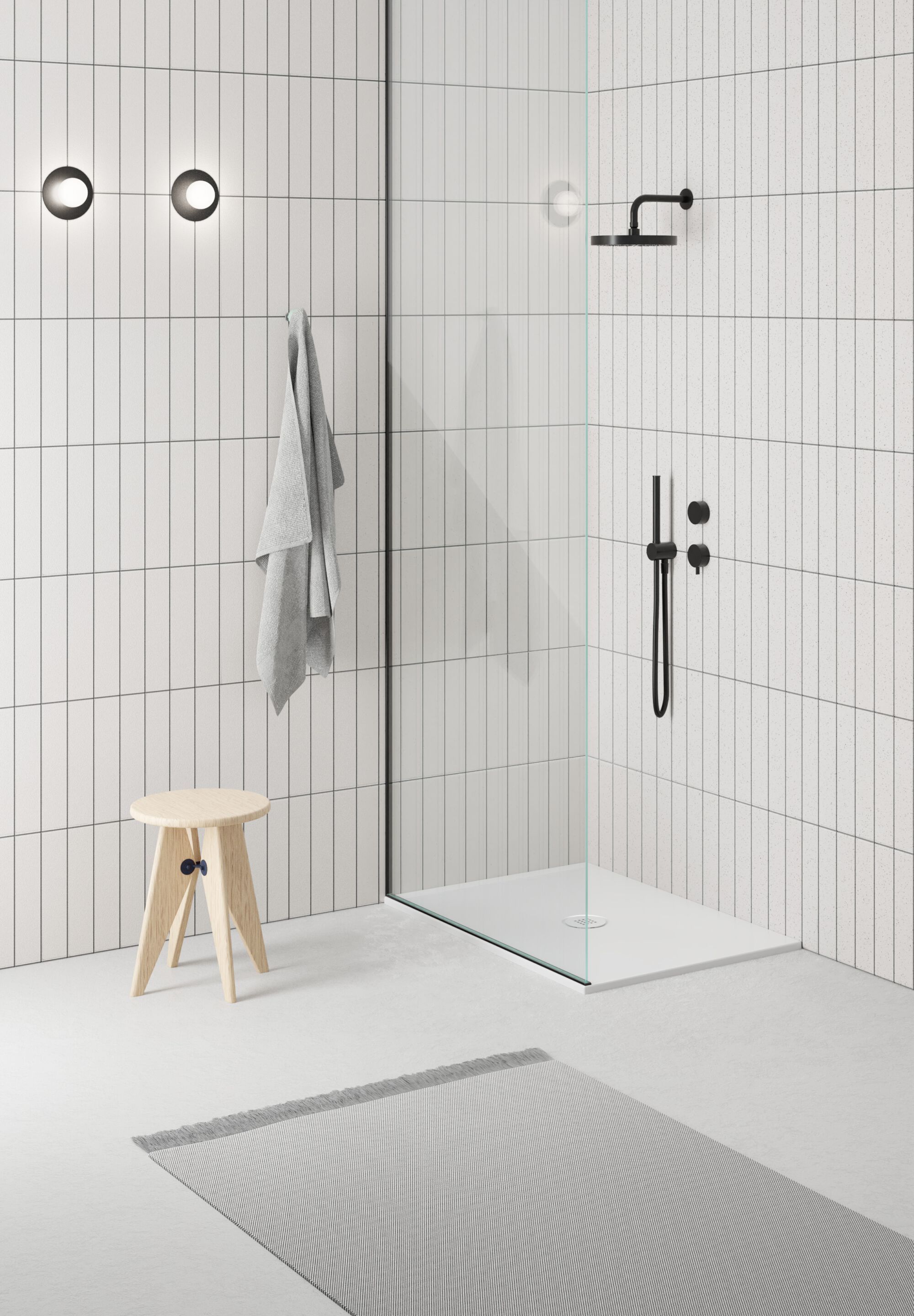 Керамический поддон для душа GSI ceramica H2 ARCH-00050041 - Вид №1