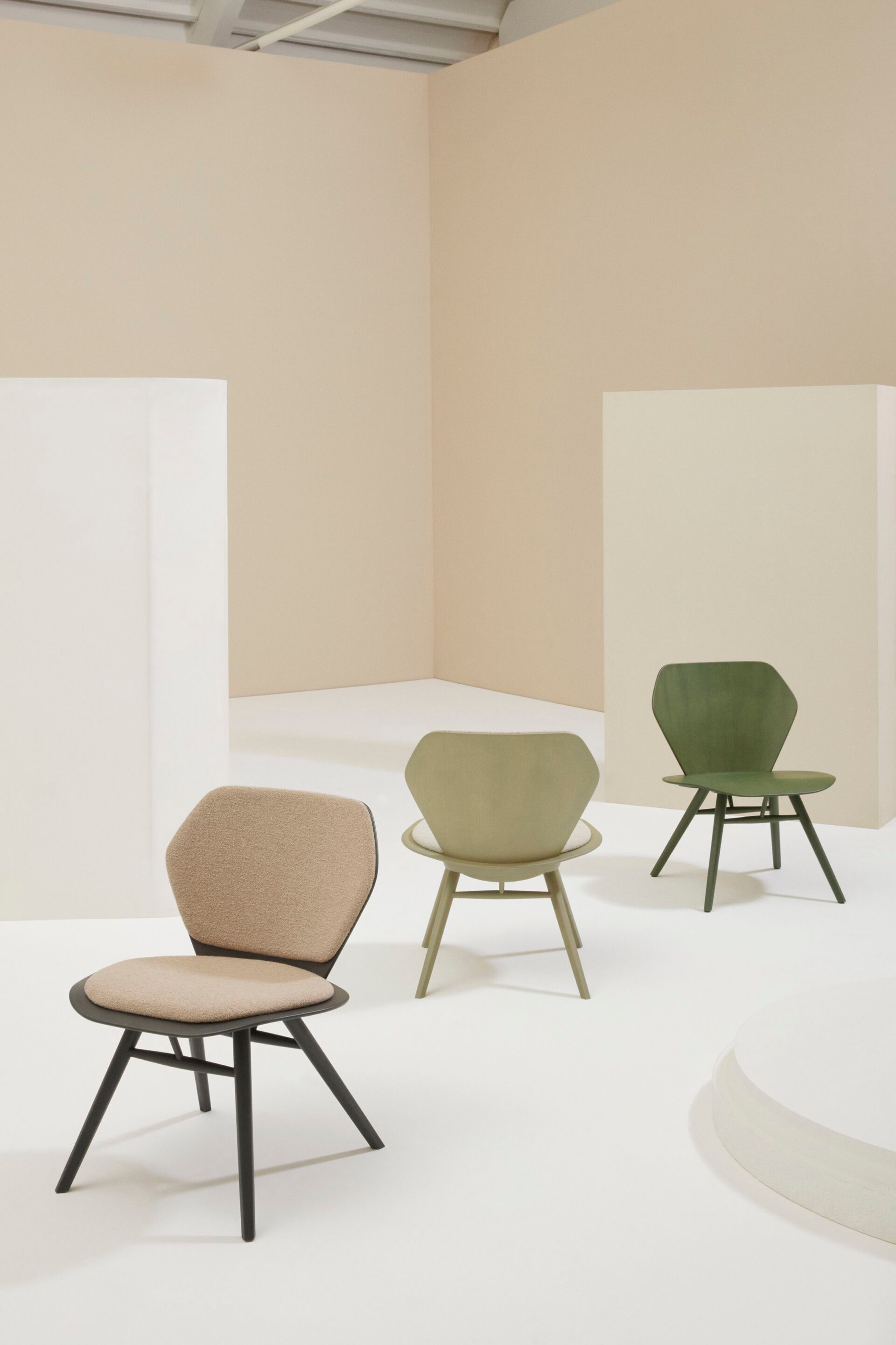 Мягкий стул из ясеня Billiani Edelweiss ARCH-00100953 - Вид №1