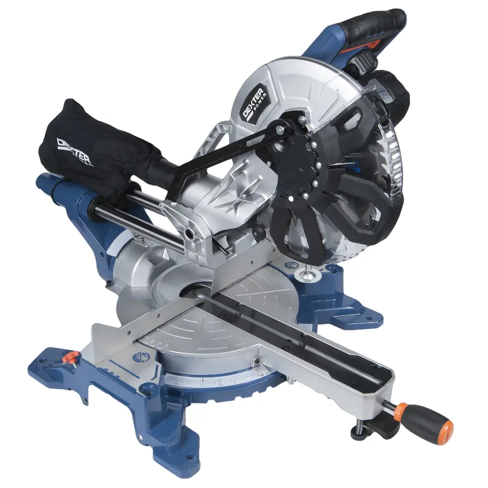 Пила торцовочная Dexter Power J1G‐ZP28‐255A, 2000 Вт, 255х30 мм 17865836 STLM-2096311 