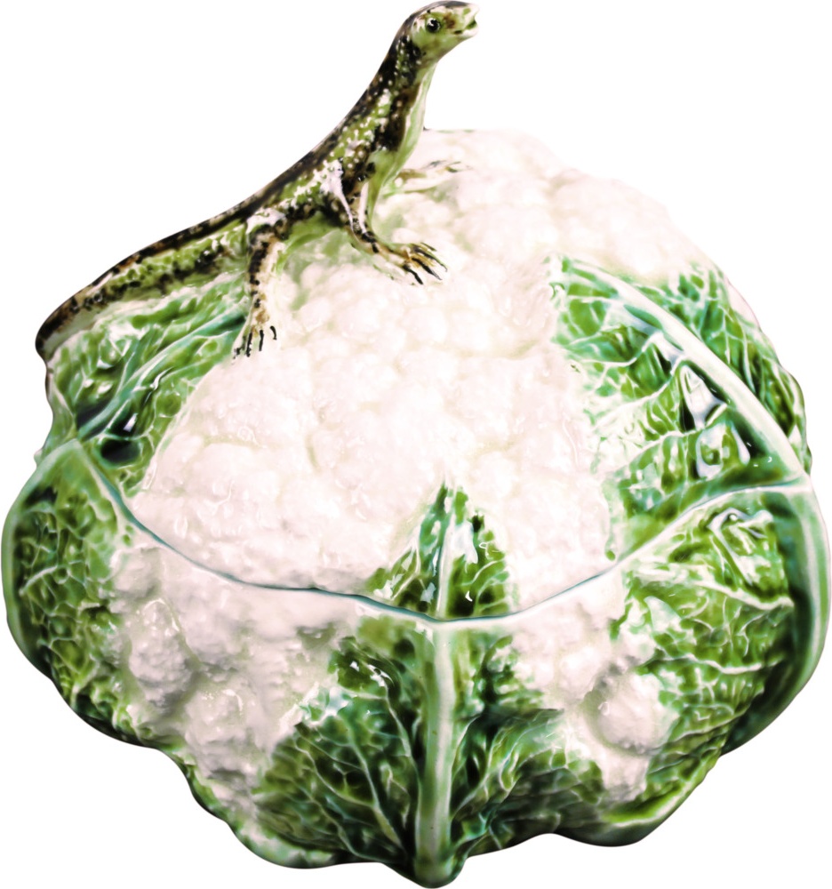 10646068 Романов Фаянс Салатница "Цветная капуста" Керамика 