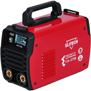 Сварочный аппарат инверторный Elitech АИС 220Д E1703.015.00, 220 А, до 6 мм