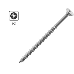 Саморезы Standers универсальные оцинкованные 5×80 мм (1 кг) 89212970