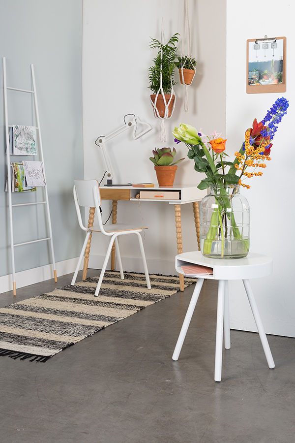 Стол журнальный Hide & Seek белый Zuiver 2300021 - Вид №1