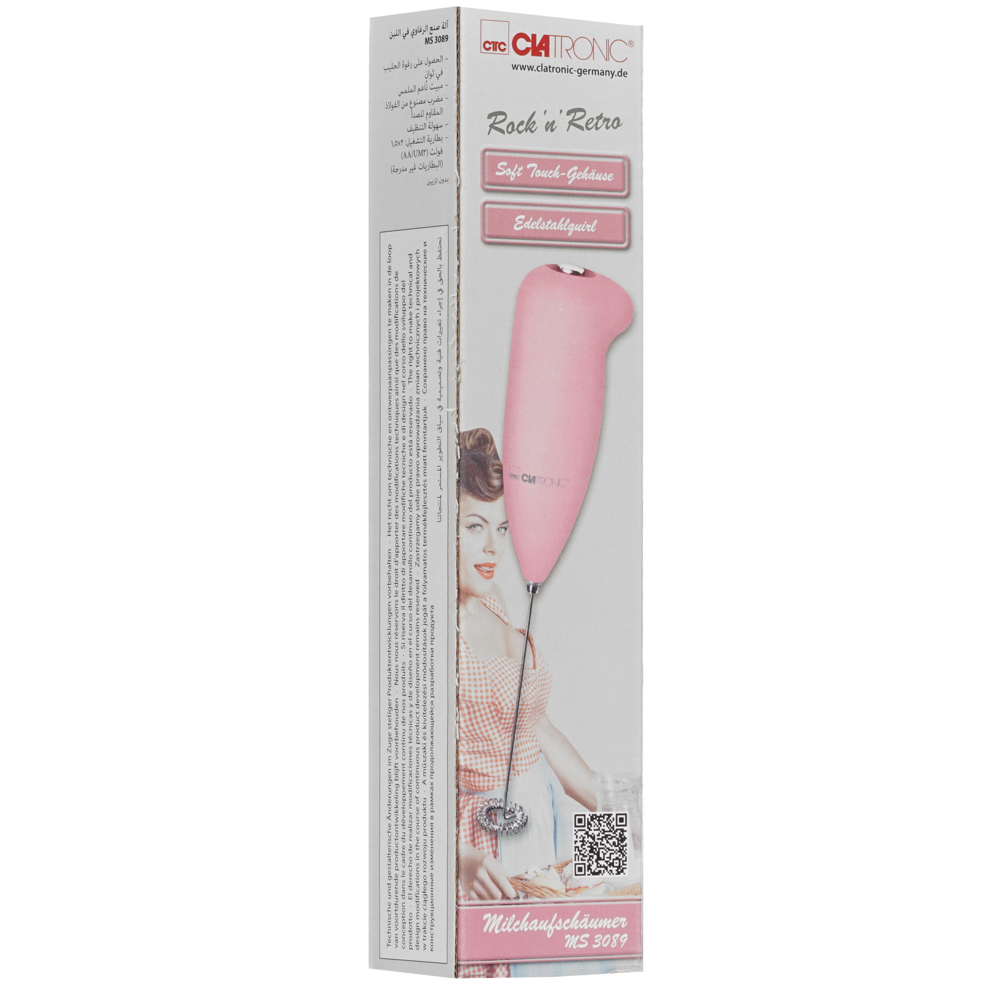 8159753 Капучинатор-вспениватель ручной Clatronic MS 3089 STDN-0074707 - Вид №6