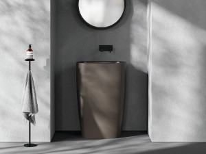 Керамическая отдельно стоящая раковина