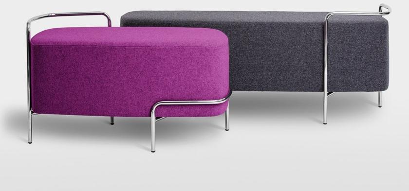 Real Piel Мягкая скамья из ткани sun-id-1455937 - Вид №8