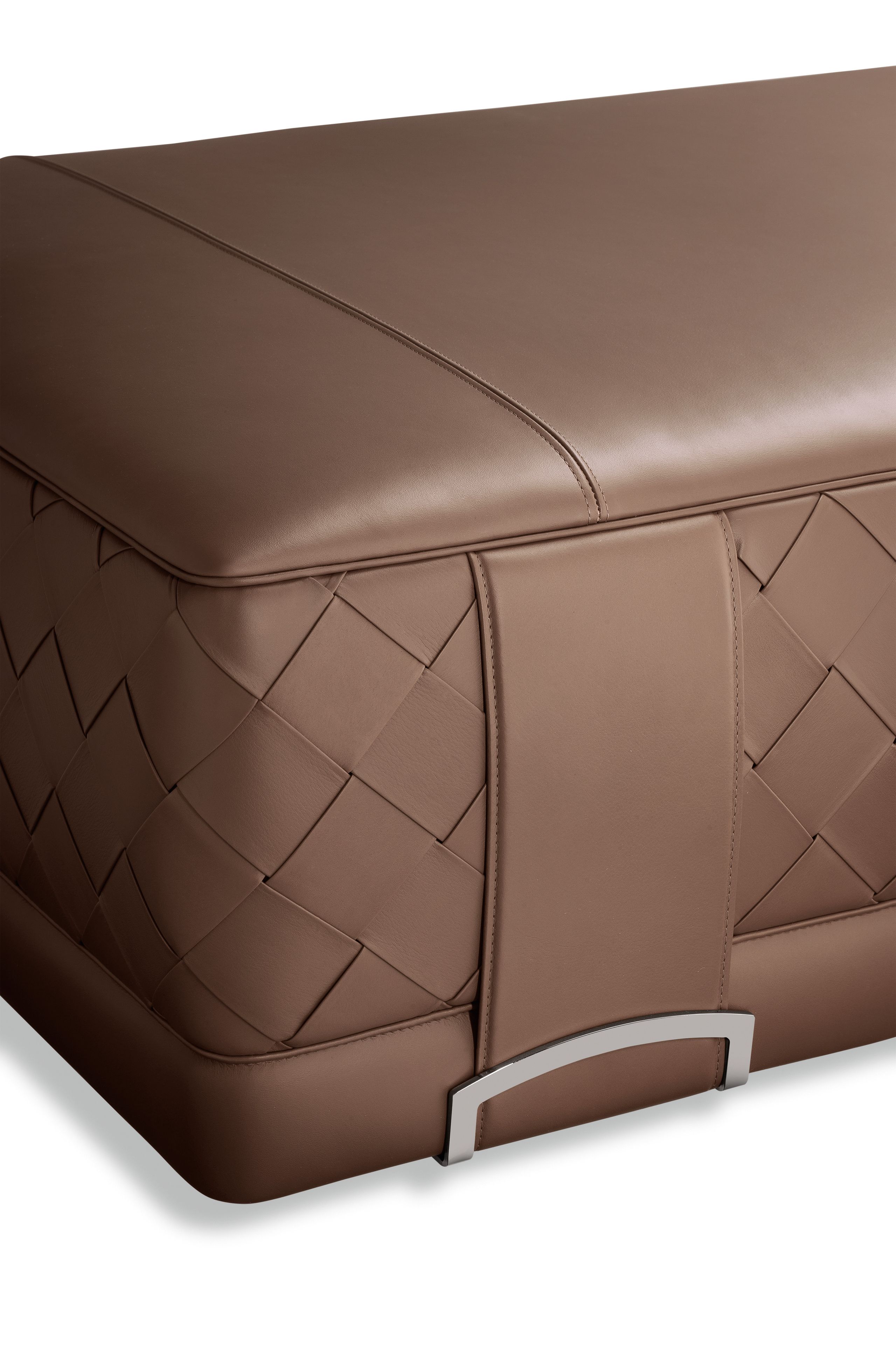 Кожаный прямоугольный пуф Poltrona Frau коллекция-мебель и аксессуары ARCH-00149334 - Вид №16