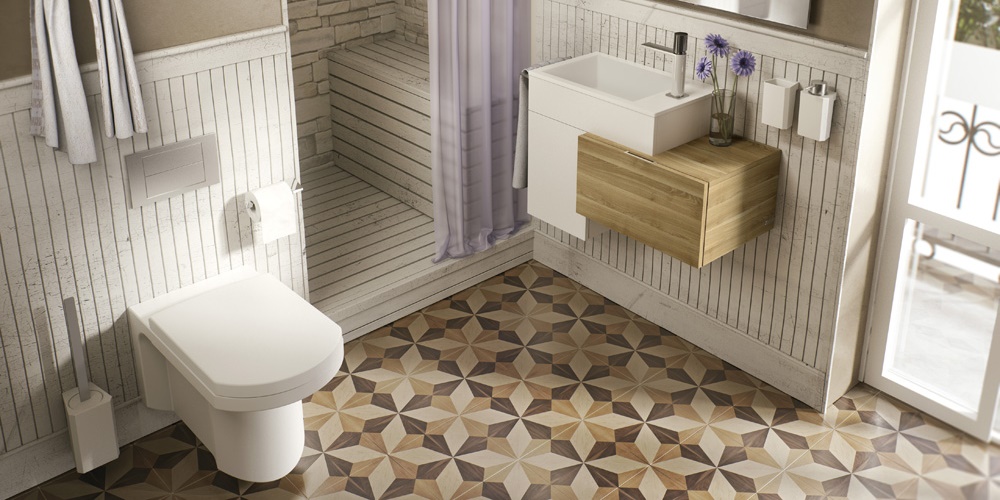 Sonia Ершик для унитаза напольный S0 белый/хром 157594 - Вид №2