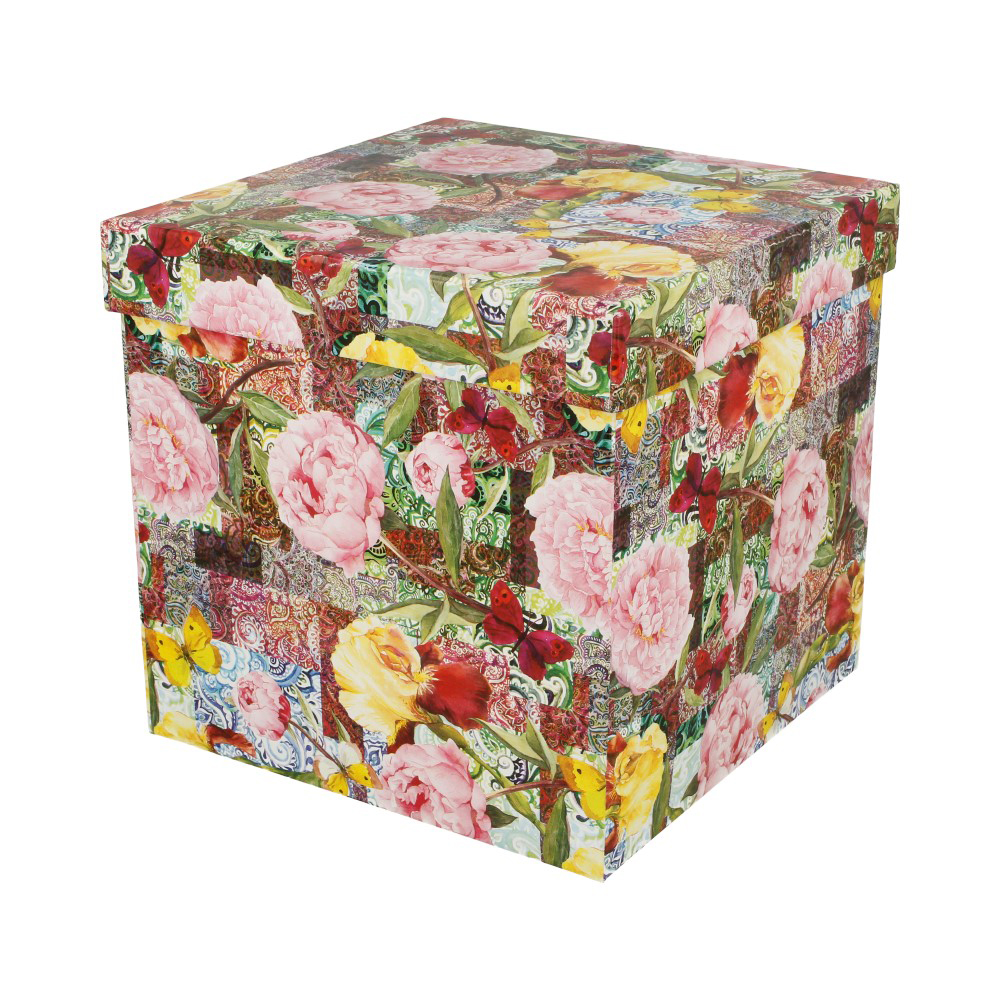 102/6 Коробка карт/крафт № 07 25 х 25 х 25 см куб ККБ Grand Gift 