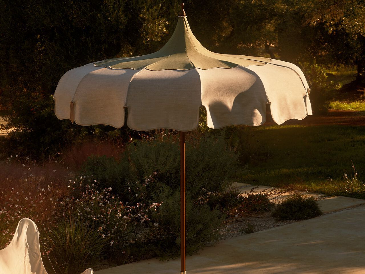 Зонтик в восточном стиле Crema Outdoor Beach Flex ARCH-00148134