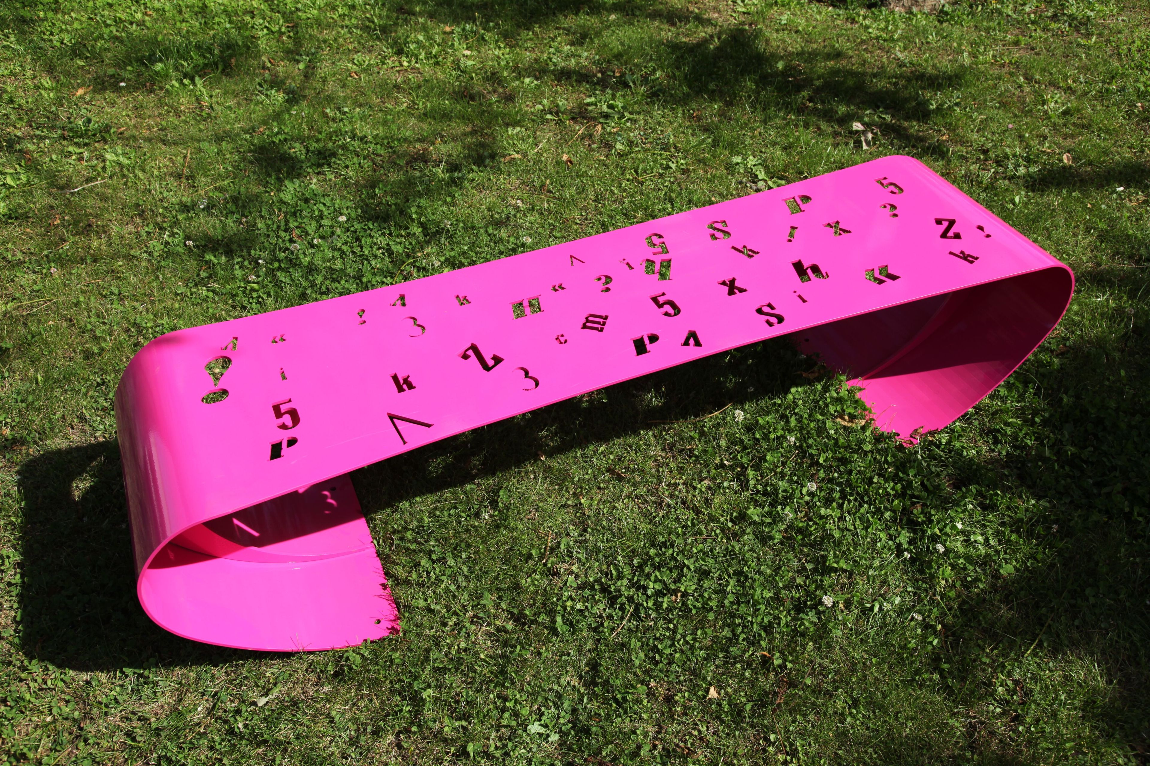 Стальная скамья без спинки CITYSì Alfa ARCH-00006637 - Вид №12