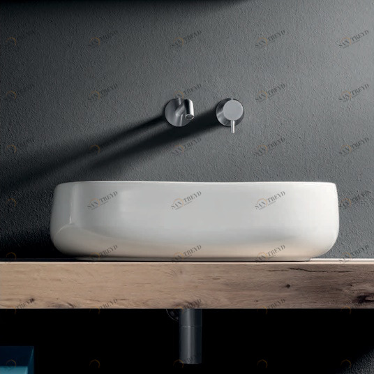 9317 Встроенная раковина под столешницу овальная MILLDUE 