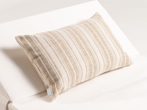 Напольная ткань полосатая подушка