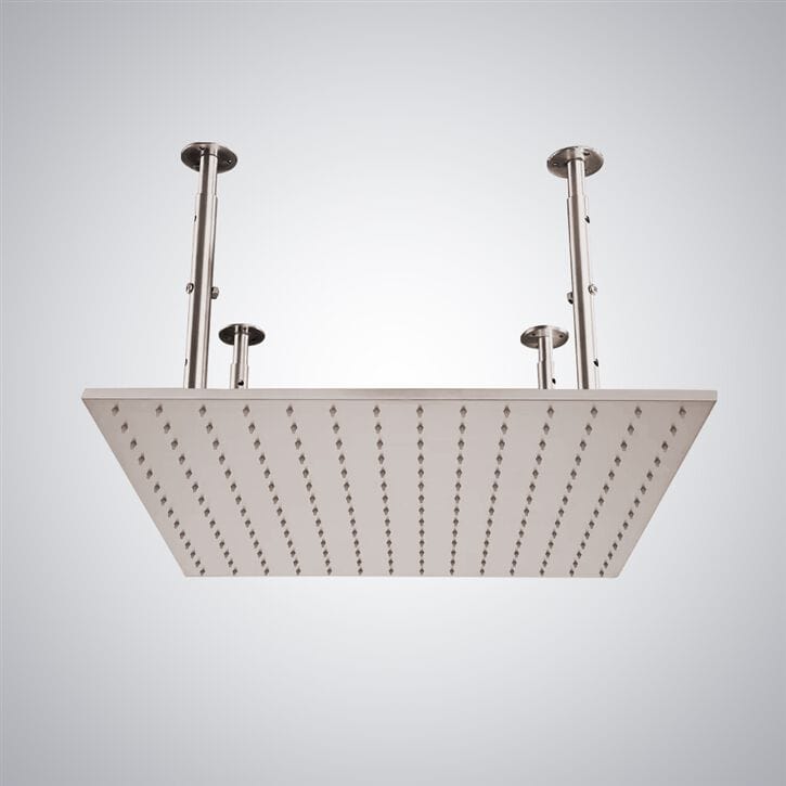 Квадратная душевая головка из нержавеющей стали Fontana Showers Luxe Fontaine ARCH-00059766 - Вид №16