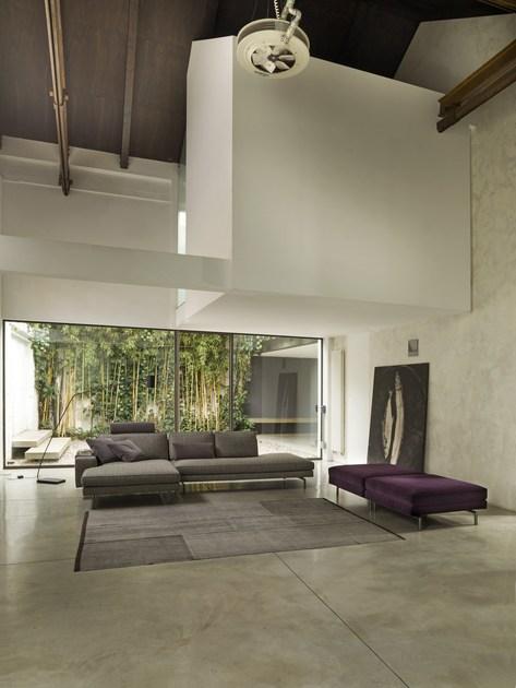 Verzelloni Секционный диван со съемным чехлом из ткани Irving sun-id-1496718 - Вид №1