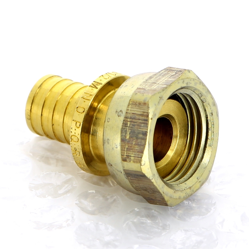 Муфта надвижная В с накидной гайкой латунная REHAU 16х1/2" 139551 - Вид №3