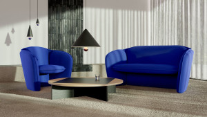 Алюминиевый светодиодный подвесной светильник с диммером