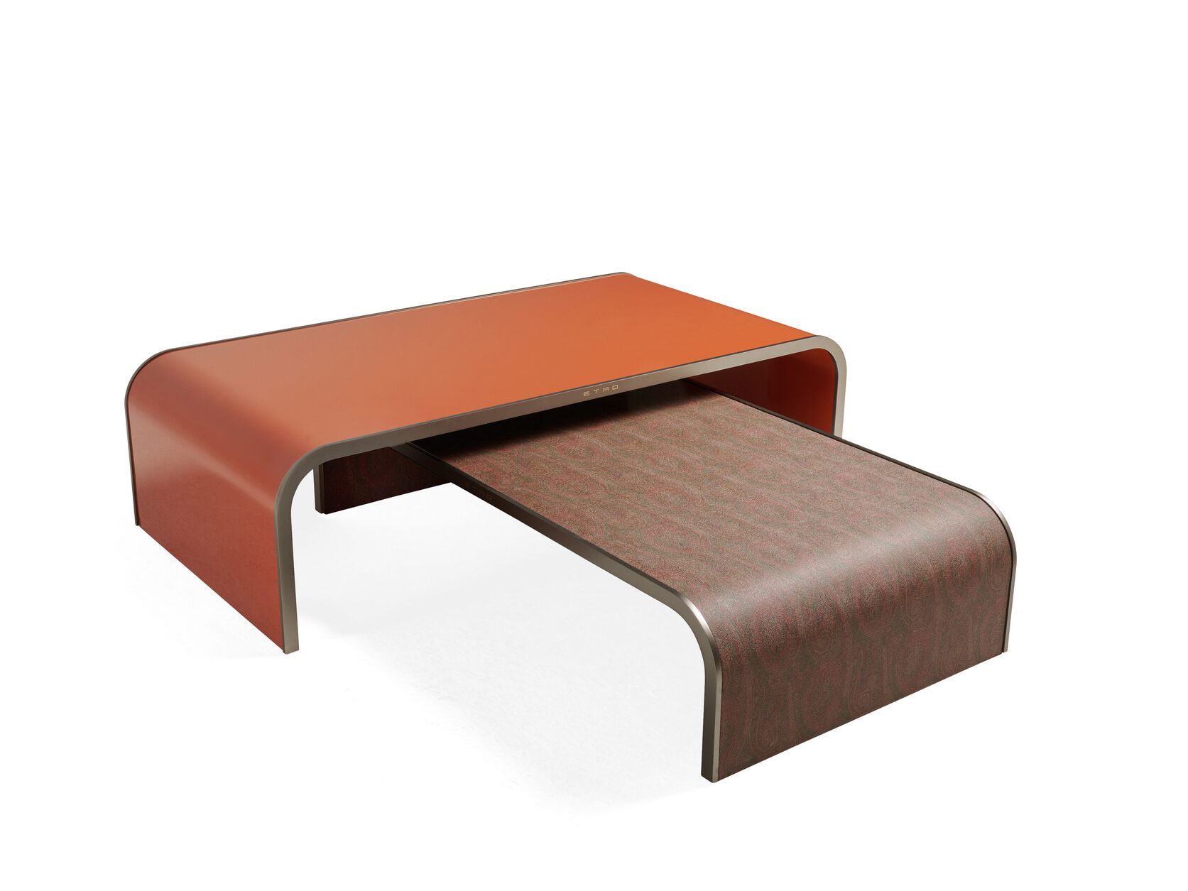 Деревянный штабелируемый прямоугольный журнальный столик ETRO Home Interiors Fly Over ARCH-00052756 - Вид №4