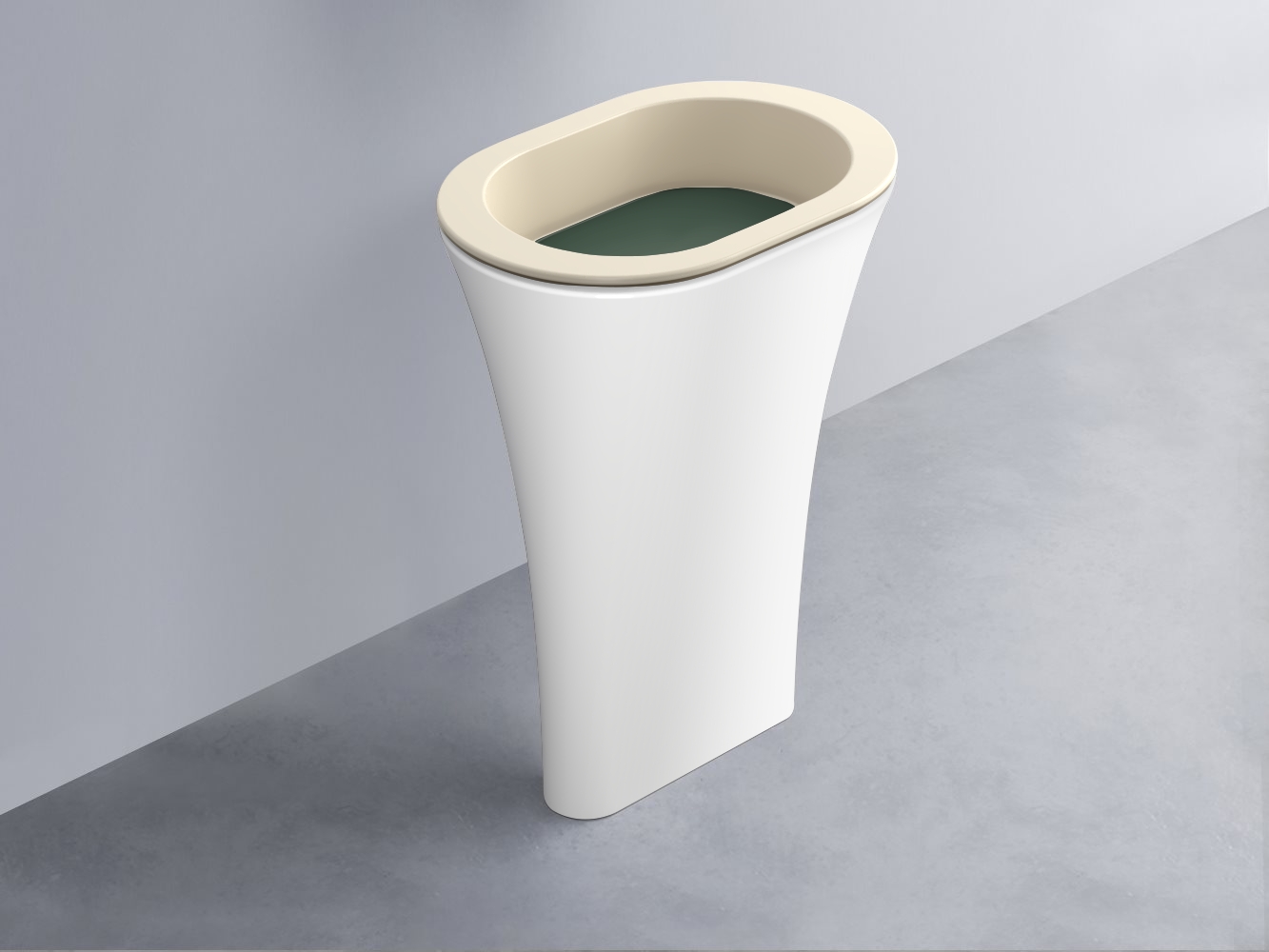 AMLA65-LN+AMPILO-MU+AMCOLO-BL Раковина Amedeo Ovale отдельностоящая cielo Enjoy + Amedeo Ceramica Cielo