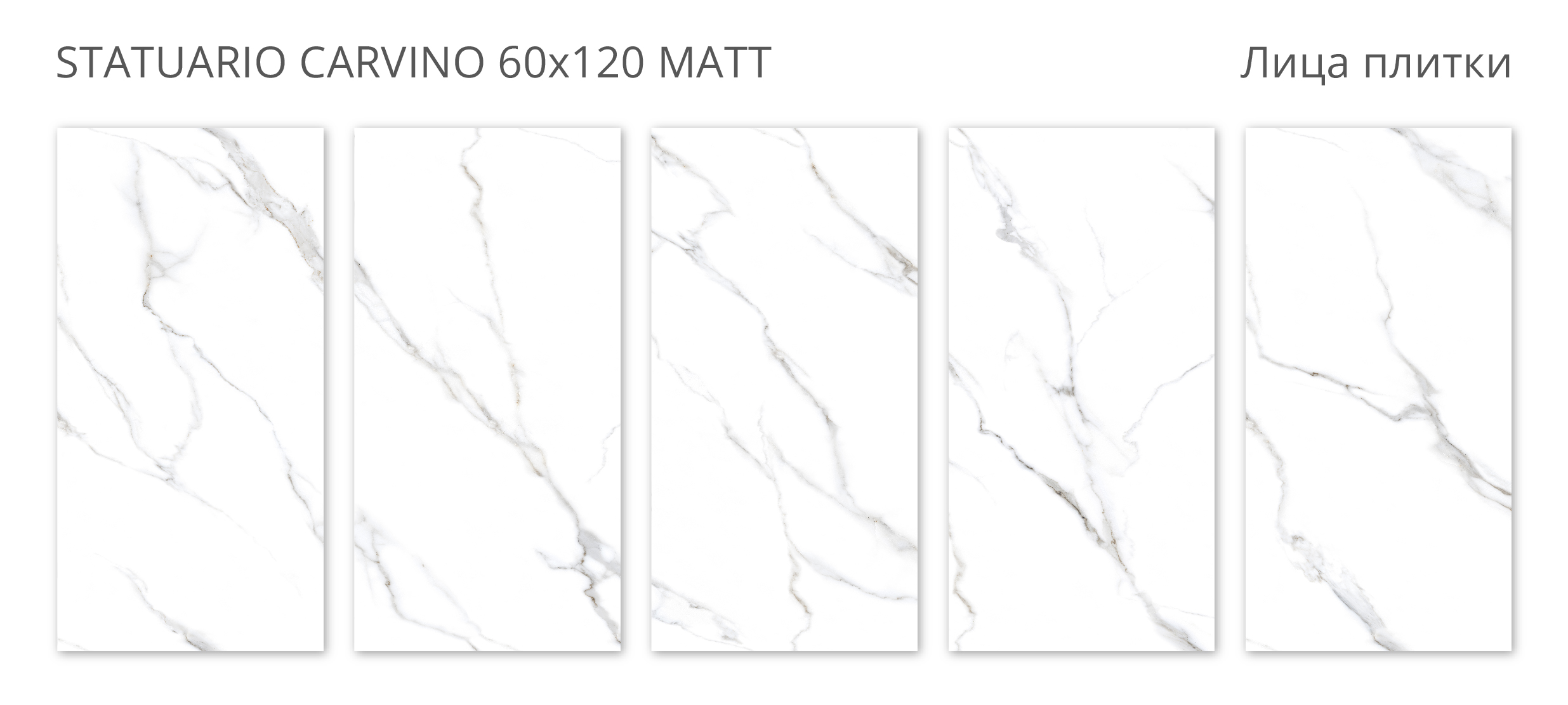 VELVET STATUARIO CARVINO – Элегантность мрамора в вашем доме STP-ST667 INCOLOR - Вид №1