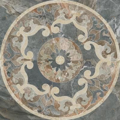 Панно K-108/SR/d01 GENESIS DARK GREY D01-CUT SR 120х120 Kerranova sun-id-329941