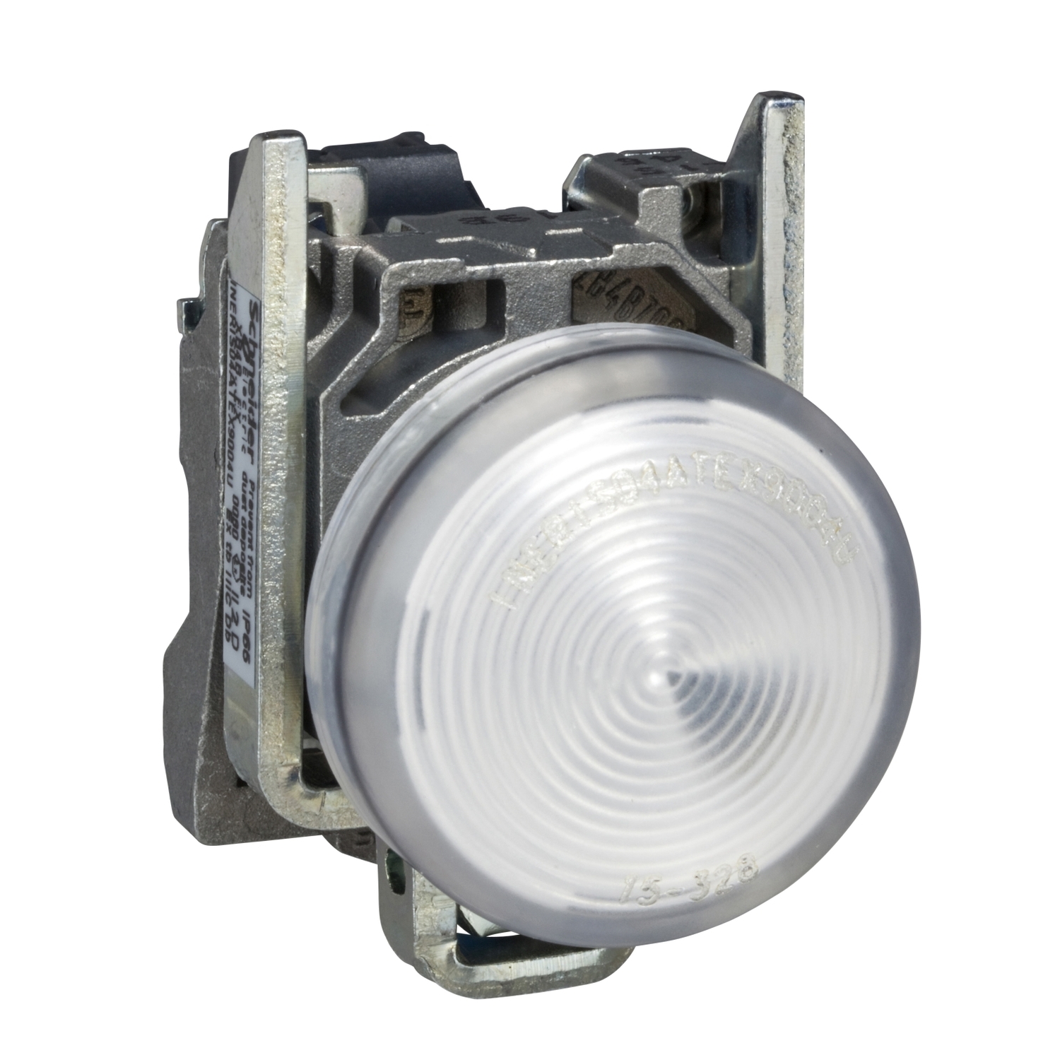XB4BVM1EX Лампа сигнальная Harmony, 22мм, 230В, AC, Белый Schneider Electric Кнопки и лампочки 