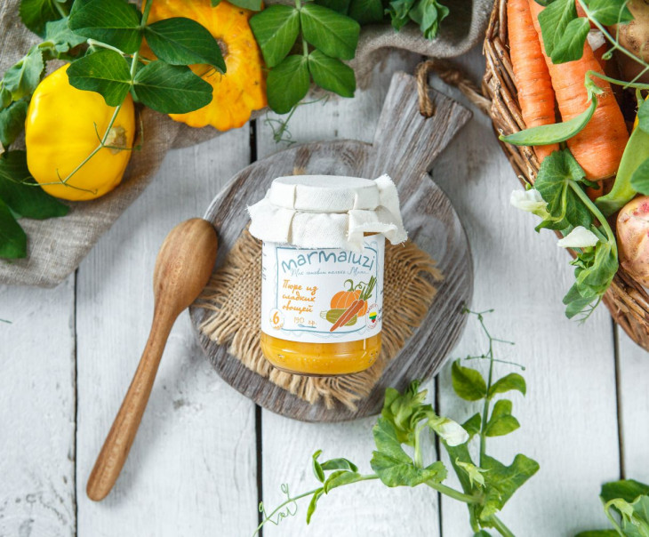 5215 Пюре из сладких овощей с 6-ти месяцев Вкусляндия 