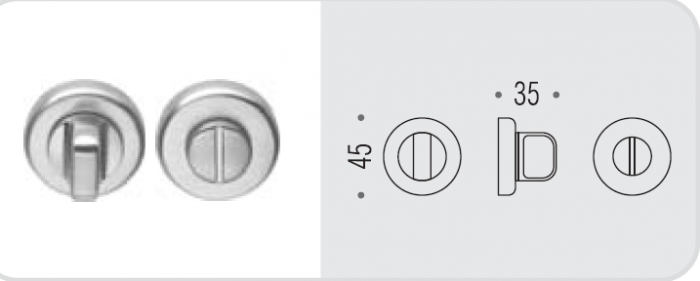 CD69BZGG.OA Фиксатор сантехнический Rosetta CD69 BZGG античная латунь COLOMBO IDA Colombo Design - Вид №1