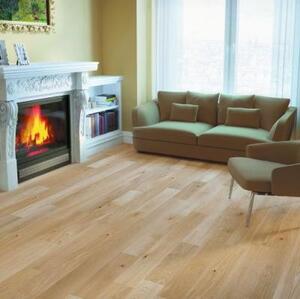 Массивная доска Baltic Wood Selection Du Sommelier Рислинг Дуб Рустик с брашью (Текстурированная) 730-2200х145 мм.