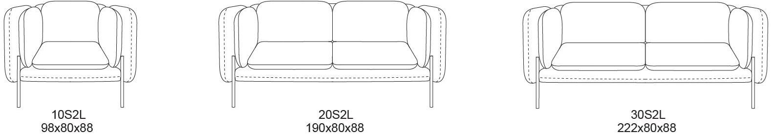 Recor Home 3-х местный диван Archiduc sun-id-1404813 - Вид №2