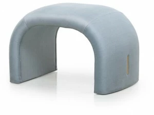 Turri Прямоугольный пуф из ткани с обивкой Eclipse