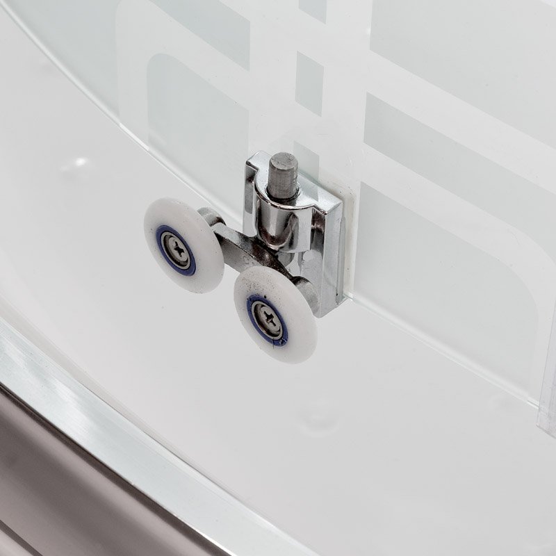 L 902 L с гм. и эл. Душевая кабина DETO Серия L ЕМ2712 R с гидромассажем (гм.) - Вид №10