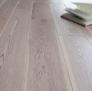 Массивная доска Magestik floor С покрытием Милк (300-1800)x150x18мм Дуб Натур (Гладкая) 300-1800х150 мм.