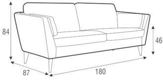 Sits Мягкий 2-местный тканевый диван Mynta sun-id-1495974 - Вид №1