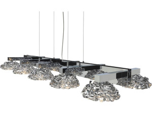 Стеклянный подвесной светильник