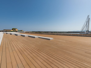 Композитный деревянный настил первого поколения