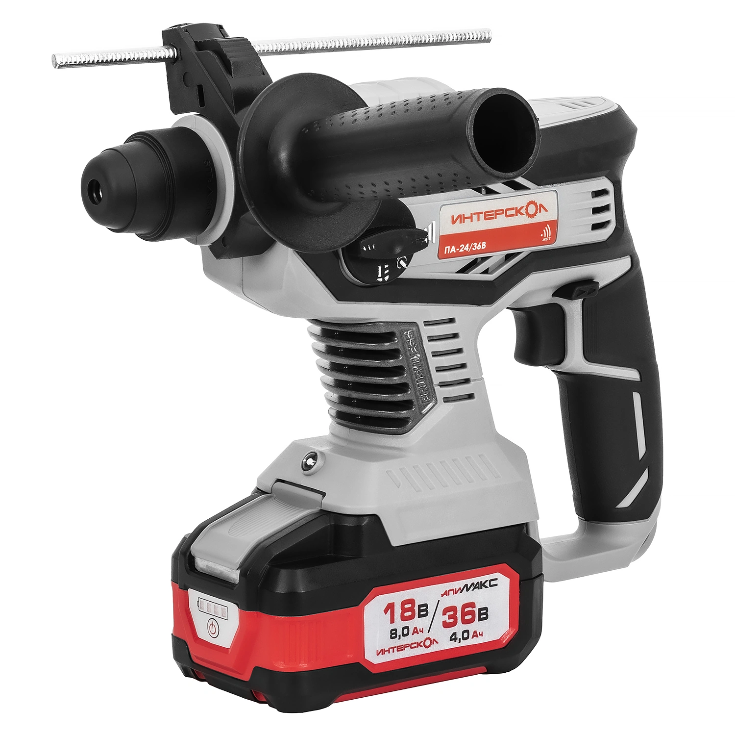 Перфоратор Интерскол ПА-24/36В 9150346 STDN-0111744 - Вид №4