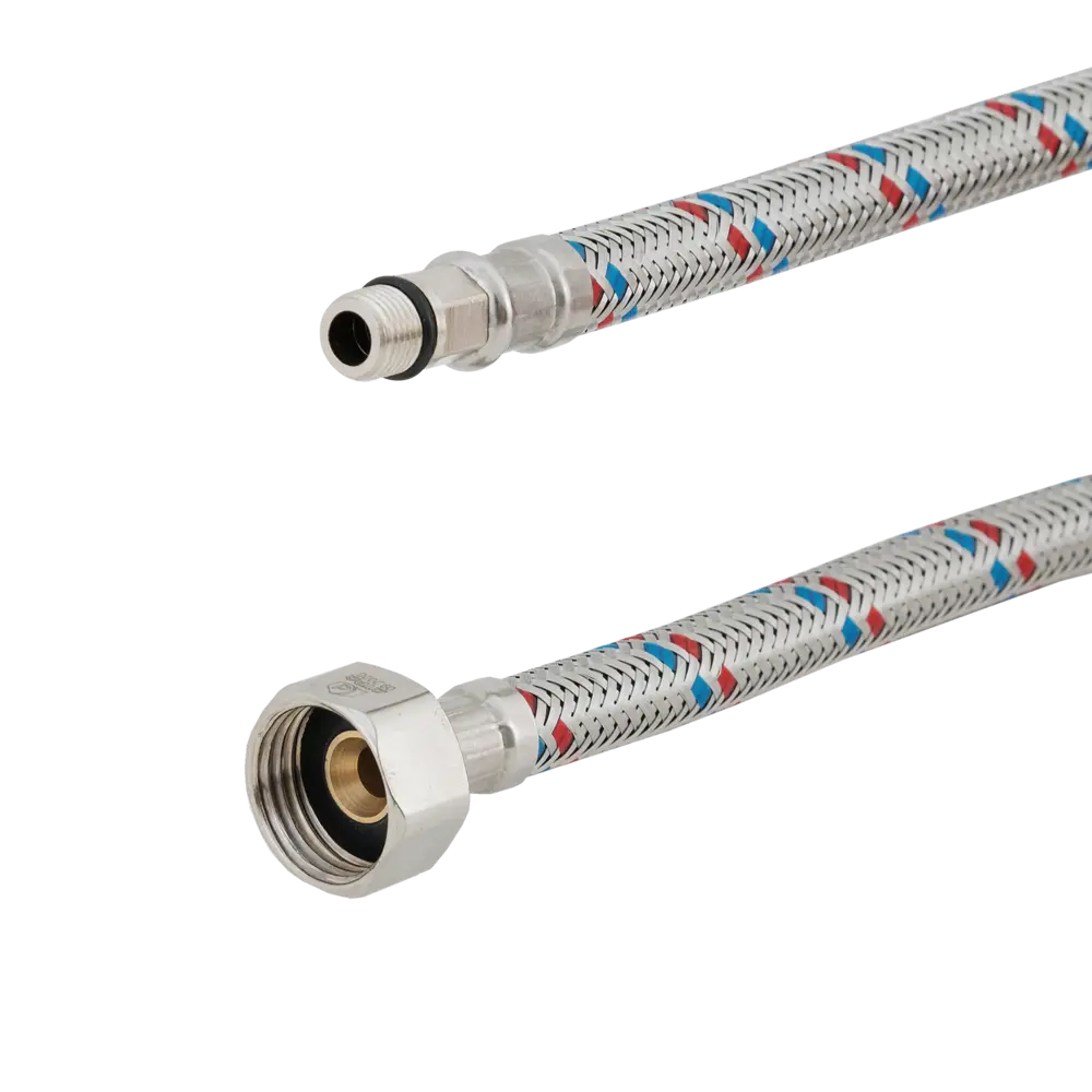 Гибкая подводка для воды, 1/2", М10 ,штуцер-гайка, 60 см 82894092 STLM-2205037 Santreyd  - Вид №1