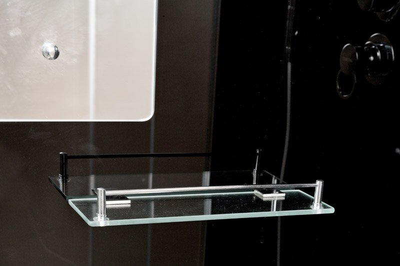 V1015 Душевая кабина DETO Серия V B01S+ эл. BLACK - Вид №19