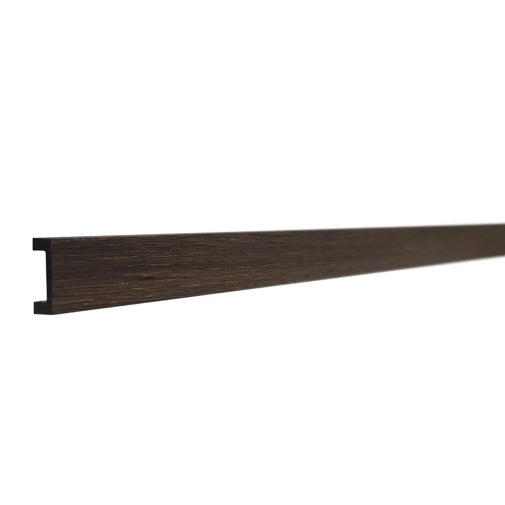 Рейка настенно-потолочная полистирол ударопрочный Decor-Dizayn 618-93 венге 15x40x3000 мм 85473632 STLM-2053895 