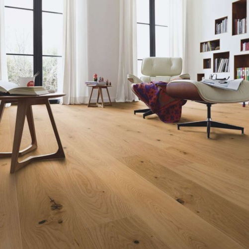 Паркетная доска Meister PD 400 Cottage Витал 8377 Дуб Рустик с брашью (Текстурированная) 2200х180 мм 2300200018 - Вид №5