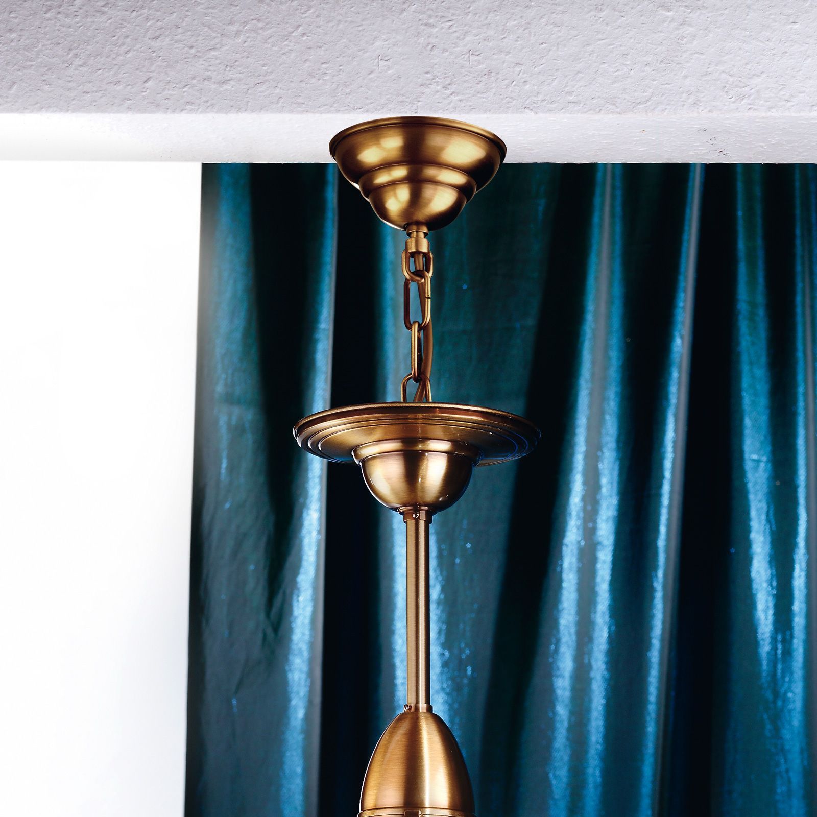 Люстра из латуни и стекла Orion ARCH-00120380 - Вид №1