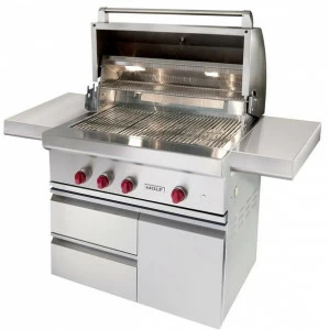 Wolf Газовый барбекю из нержавеющей стали Barbecue