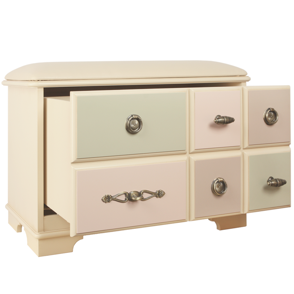 15004,11540 Настенная прихожая с ящиком Пандора 3 Акварель BOGACHO 4627139505174, 4627145741924 - Вид №2