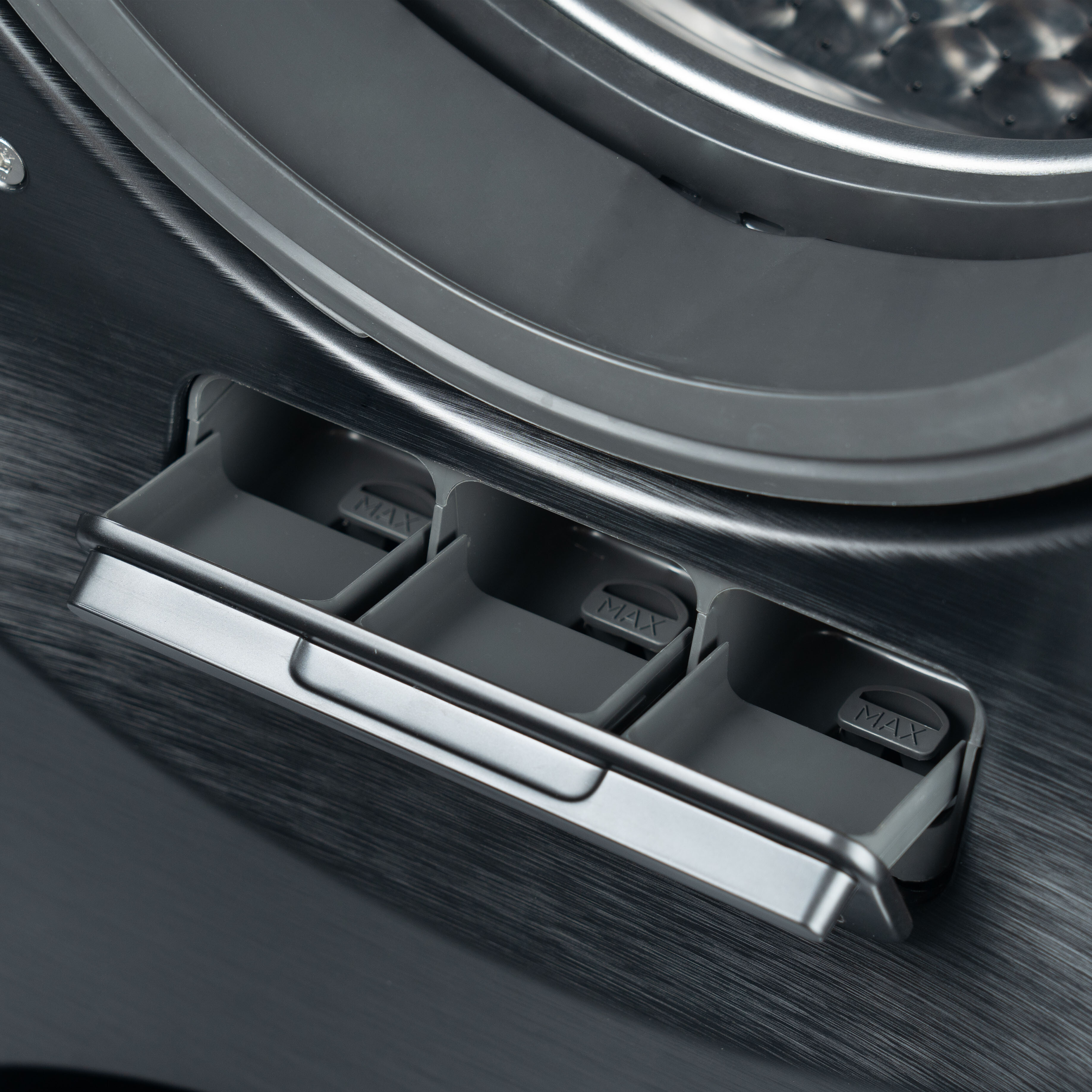 9195715 Стирально-сушильная машина Бирюса WMD-SG1514/15 DM черный STDN-0031504 - Вид №10