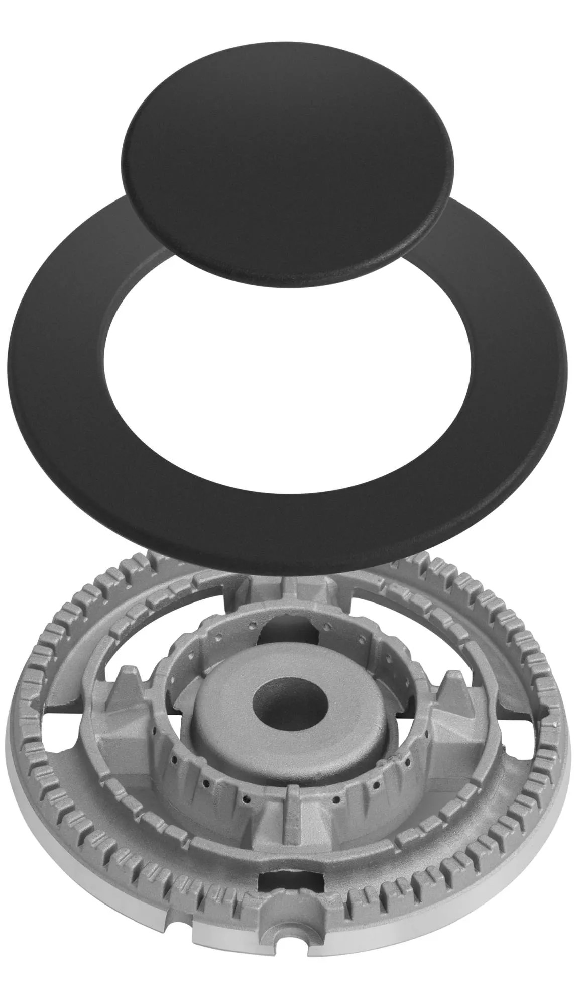 9168782 Газовая варочная поверхность Meferi MGH604BK GLASS ULTRA STDN-0037130 - Вид №13
