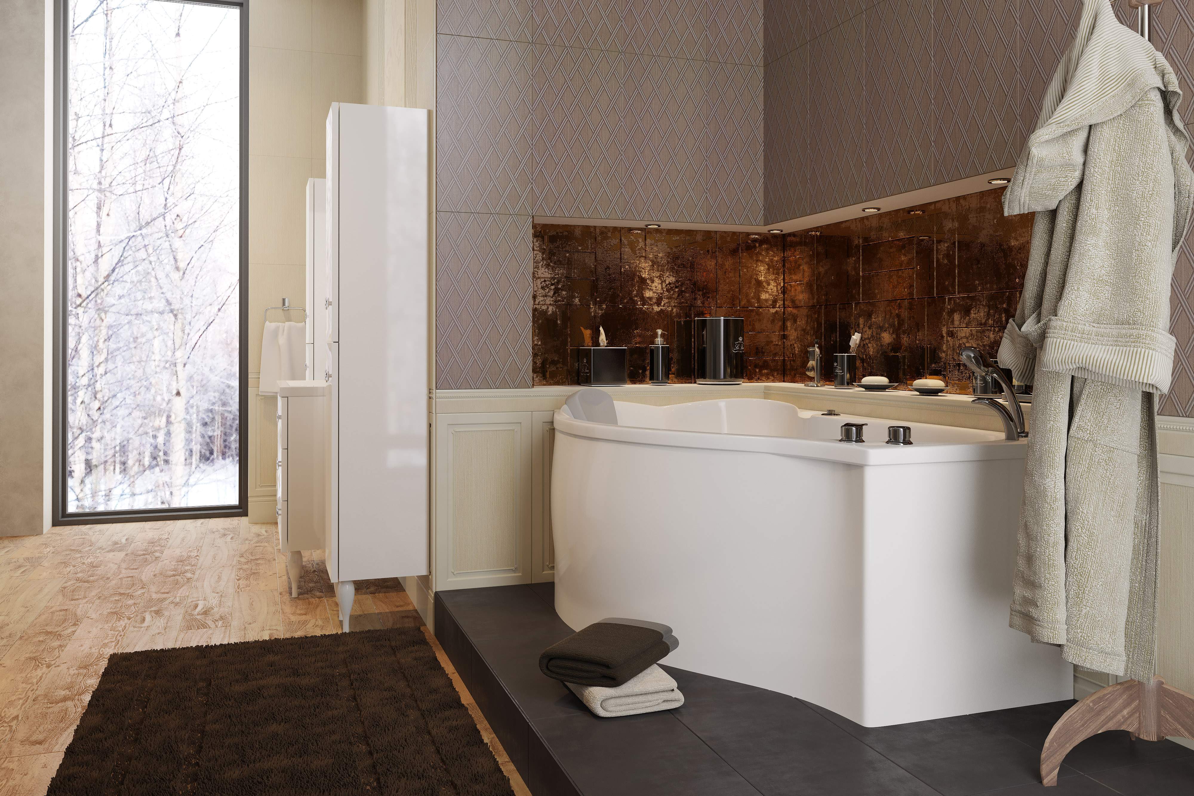 05795 Ванна Marka One GRACIA 170x99 1 Marka GRACIA - Вид №3